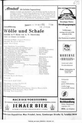 Wölfe und Schafe
