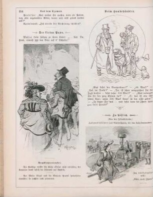 "Der kleine Papa" "Beim Hundehändler" "Zu höflich"