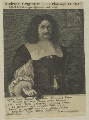 Bildnis des Andreas Gryphius