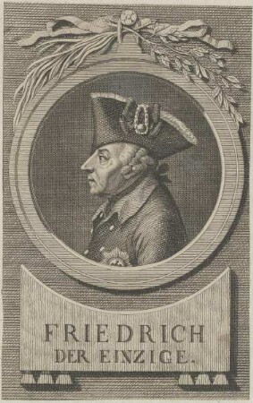 Bildnis von Friedrich dem Großen