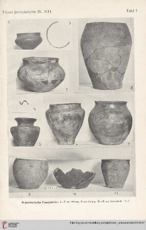 Tafel I-III