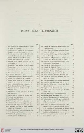 II. Indice delle illustrazioni