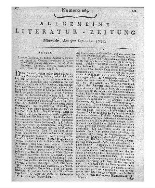 Annales de chimie ou recueil de mémoires concernant la chimie et les arts qui en dépendent et spécialement la pharmacie. T. 2. Par L. B. Guyton de Morveau, A. L. Lavoisier, G. Monge, C. L. Berthollet etc. London: Boffe; Paris 1789