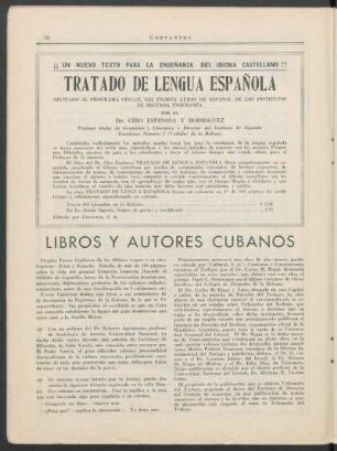 Libros y autores cubanos