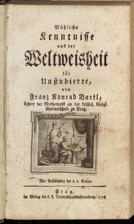 Nützliche Kenntnisse aus der Weltweisheit für Unstudierte