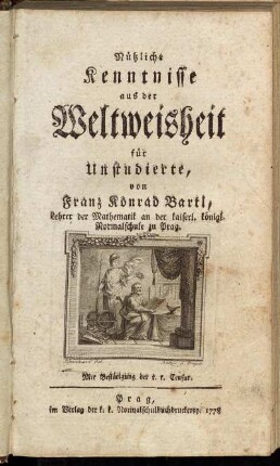 Nützliche Kenntnisse aus der Weltweisheit für Unstudierte
