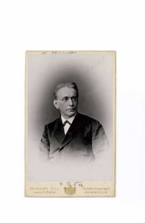 Kiefer, Karl Christian, Nationalliberale (spätere Aufnahme)