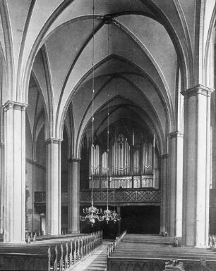 Köln, Pfarrkirche, St. Mariä Empfängnis (ehem. Minoritenkirche St. Franziskus), nach Westen