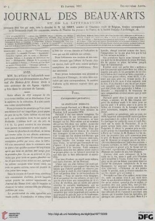 Nr. 1 (15 Janvier 1877)