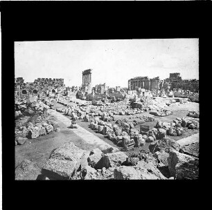 Reiseerinnerungen an die Tempelruinen von Baalbek