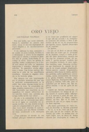 Oro viejo