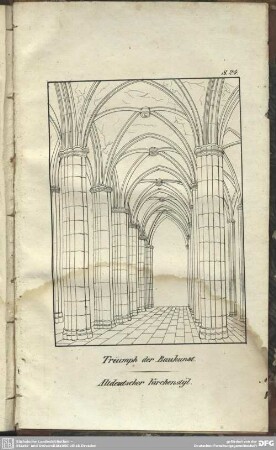 Triumph der Baukunst. Altdeutscher Kirchenstyl