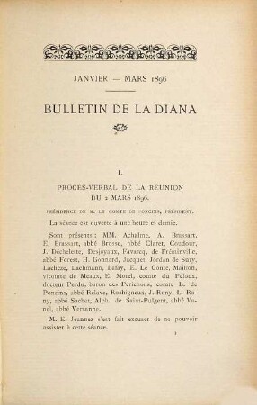 Bulletin de la Diana : publication trimestrielle. 9. 1896/97. - 1898