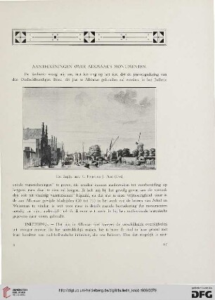 2.Ser. 2.1909: Aanteekeningen over Alkmaar's monumenten