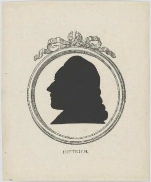 Bildnis des Johann Samuel Dietrich