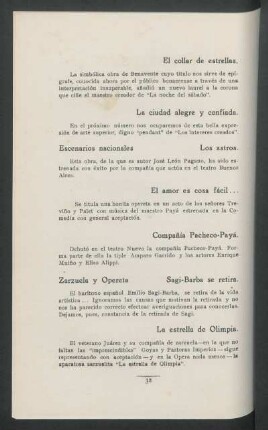 La estrella de Olimpia.