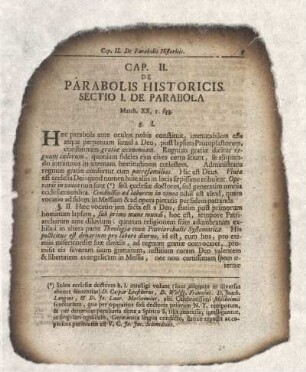 Sectio I. De Parabola
