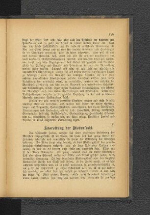 Ausrottung der Modensucht.