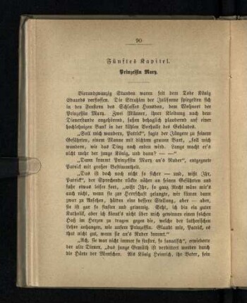 Fünftes Kapitel: Prinzessin Mary