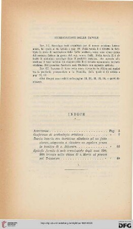 Dichiarazione delle tavole
