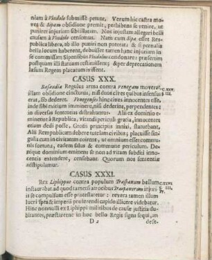 Casus XXXI. [bis Casus XL.]