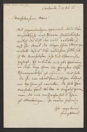 Brief an Julius Joseph Maier : 12.10.1866