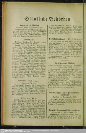 Staatliche Behörden