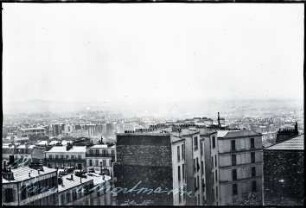 Paris. Panoramablick vom Montmartre aus