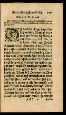 Das LXIII. Capitel.