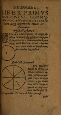 De Sphaera et Primis Astronomiae rudimentis Libellus, ad usum Scholarum maxime accomodatus