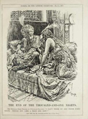 The end of the Thousand-and-One Nights