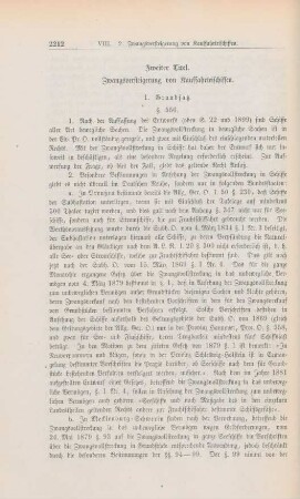 Zweiter Titel. Zwangsversteigerung von Kauffahrteischiffen