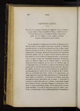 Capitulo LXXVI.