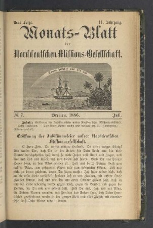N° 7. 1886. Juli