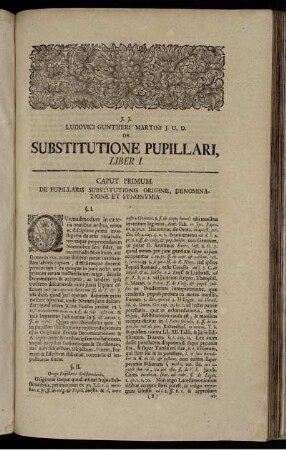 Substitione Pupillari.