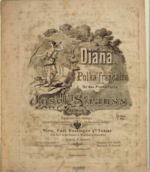 Diana : Polka française für das Pianoforte ; 95s Werk