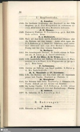 II. Radirungen