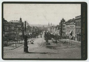 Prag. Der Wenzelsplatz