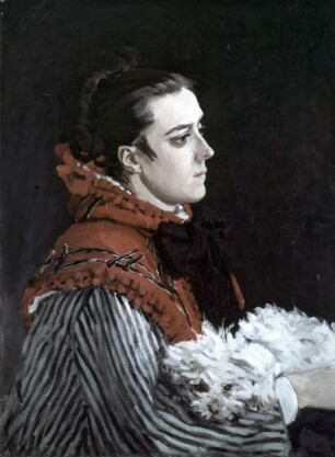Bildnis von Camille Monet als Braut