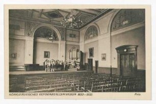 Fotopostkarte des Königstädtischen Reformrealgymnasiums