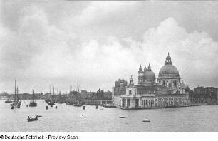 Santa Maria della Salute : Blick vom Canale di San Marco zur Kirche Santa Maria della Salute