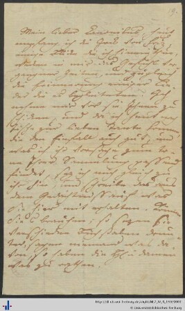 Frankfurt, 1. Dezember 1774: Brief von Johann Wolfgang Goethe an Johann Georg Jacobi