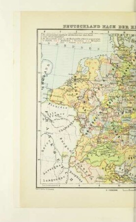 Deutschland nach der Kreiseinteilung (XVI. Jahrht.)