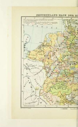 Deutschland nach der Kreiseinteilung (XVI. Jahrht.)