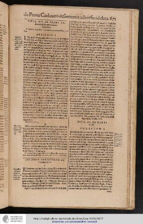 Liber XXIV. Titulus XV.