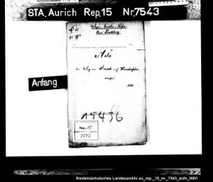 Die Unterhaltung des Weges von Wiesede nach Wiesederfehn