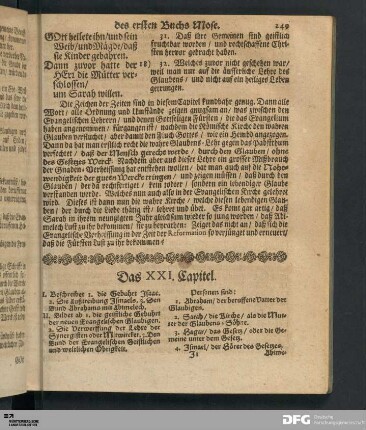 [Capitel XXI. bis XXX.]