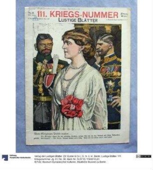 Lustige Blätter. 111. Kriegsnummer. Jg. 31, No. 38
