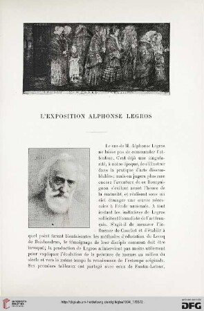 3. Pér. 31.1904: L' exposition Alphonse Legro
