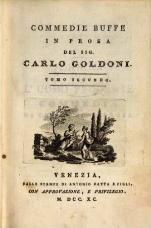 Commedie Buffe : In Prosa, 2